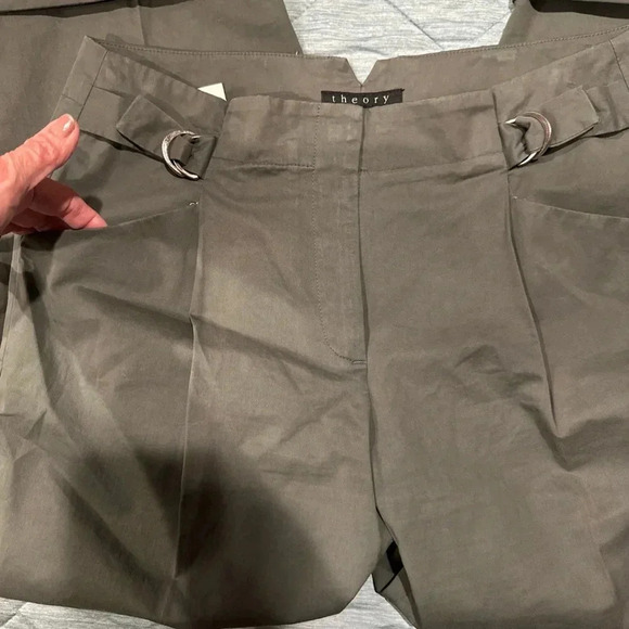 THEORY WOMENS PANTS WIDE LEG 6
OLIVO COLOR ITS HAVE TINY SPOTS SEE PICTURES
NEW - Picture 9 of 12
